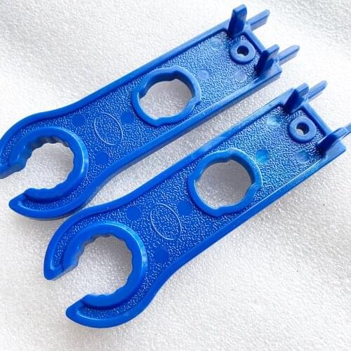 1Pair 2Pcs Solar Panel Connector Disconnect Tool Spanners Wrench ABS Plastic Pocket Wrench Solar Connector Wrench