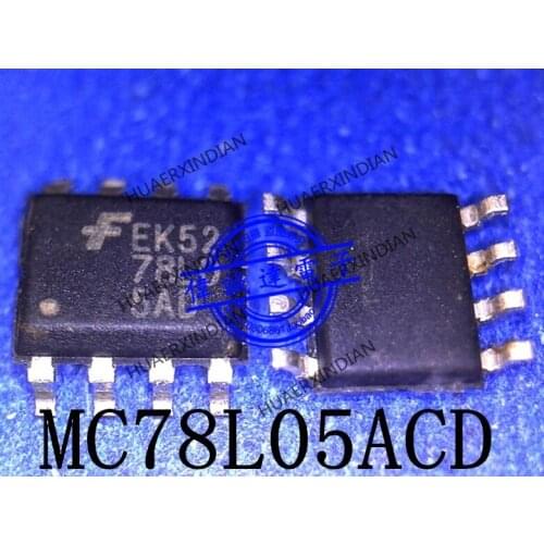 1Pieces new Original MC78L05ACDR2G 78L05AD 8L05A SOP8 In stock real picture