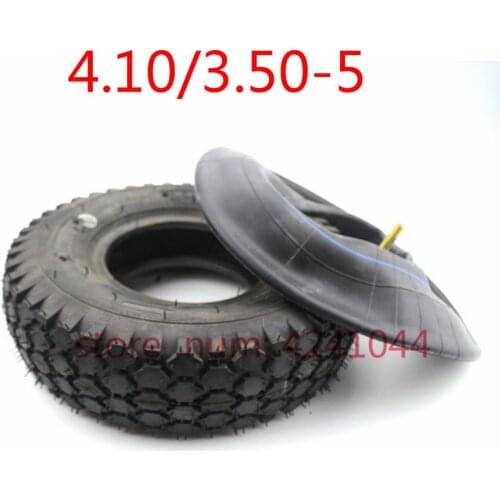 12 inch tyre wheel 4.10/3.50-5 tire and inner tube for 49cc Mini Quad Dirt Bike Scooter ATV Buggy Gas scooter wheelbarrow Motor