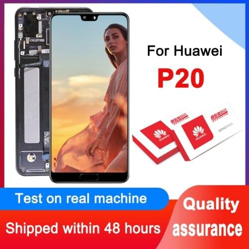 AAA+++ 5.8" Display Replacement For Huawei P20 LCD Touch Screen Digitizer Assembly For EML-L09 EML-L22 EML-L29 EML-AL00 Model
