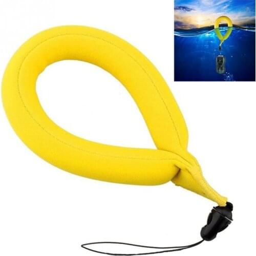 For GoPro Accessories Yellow Floating Foam Wrist Strap for Gopro Hero 4 3 Xiao mi Yi Sjcam Sj4000 Sj5000 Sj7000 Action Camera