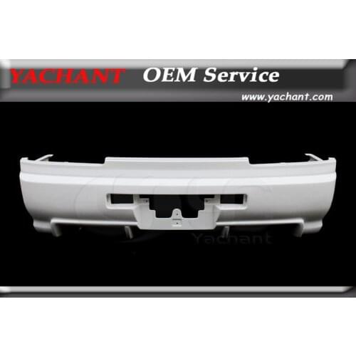 Car-Styling Fiber Glass FRP Bodykit Car Rear Bumper Fit For 1999-2002 Skyline R34 GTT 2D GTR GTR-Style Rear Bumper