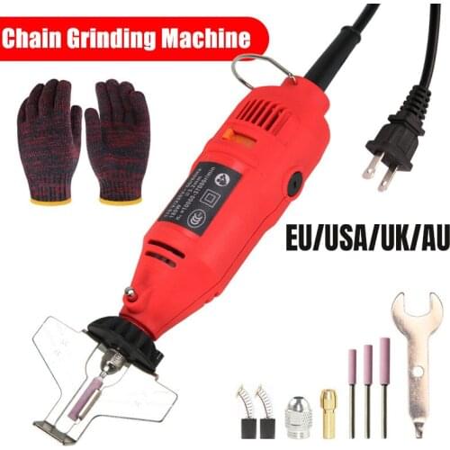 37000rpm Electric Chainsaw Sharpening Mini Grinder Polishing Set Saw Chains 180W Mill Die Grinder Portable Fast Grinding Tool