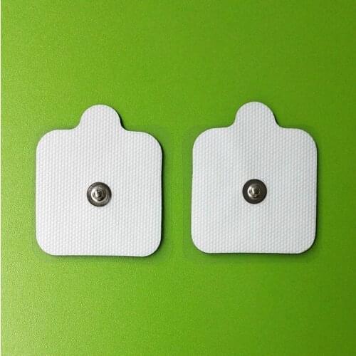 100pcs(25sets) Self Adhesive Reusable Replacement Electrode pads for TENS/EMS Compex snap Wireless Muscle Stimulators 3.9mm Stud