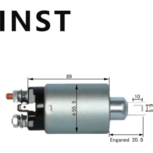 ELECTROMAGNETIC SWTICH SOLENOID FOR 12V MD611010 M372X04171 132473 66-8305 MD156989 MD177596 MD191433 MD191435 MD191437