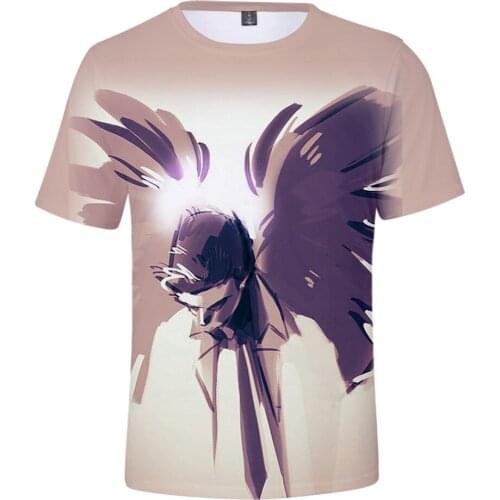 Aikooki Hot Sale Supernatural 3D T shirt Men/Women Fashion Casual Hip Hop T-shirt 3D Print Supernatural Short T-shirts Top