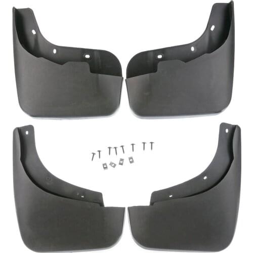 Set of 4 Mudflaps Splash Guards For Audi Q7 2010 2011 2012 2013 2014 2015 S Line Sport Model Car Fenders