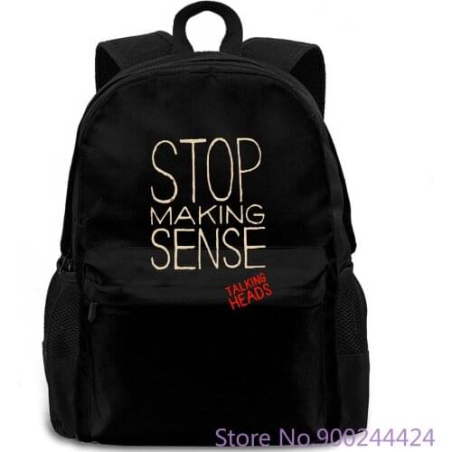MENS TALKING HEADS DAVID BYRNE 'STOP MAKING SENSE' Men 100% backpack