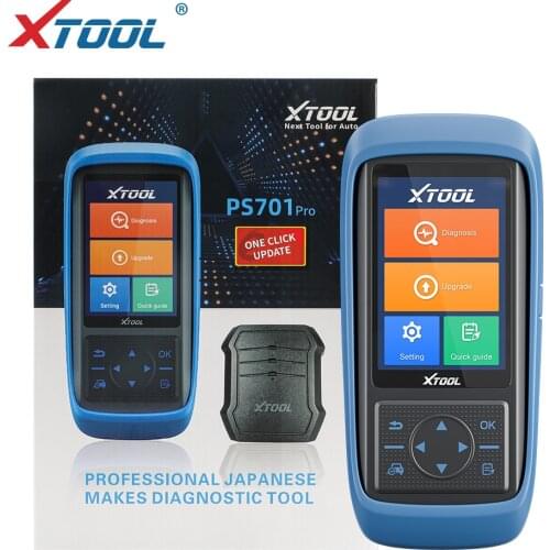 XTOOL PS701Pro Professional Diagnostic Tool for Japanese car with Active test for Isuzu for Toyota/Kia online update Bluetooth