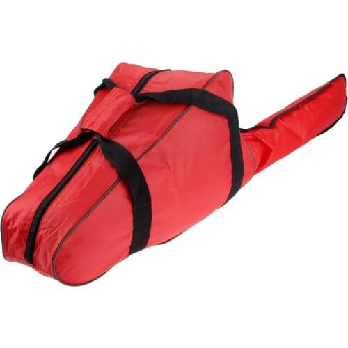 16" 18" 20" Chainsaw Carrying Bag Case Chain Saw Protective Holder Box for Gaden Chain Saw Storage Tools Bags Red