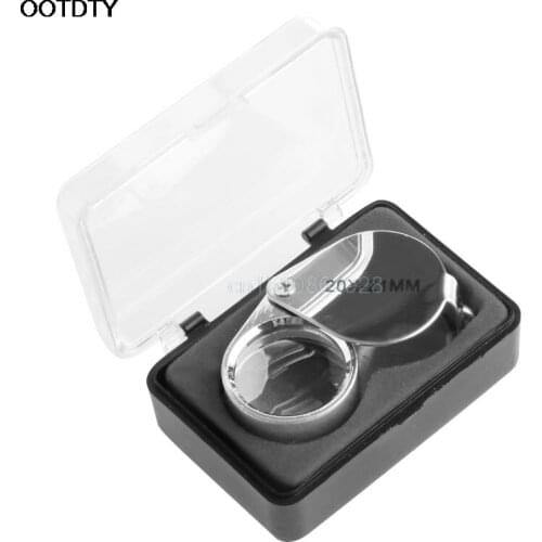 20X-21mm Mini Triplet Jeweler Eye Loupe Magnifier Magnifying Glass Jewelry Diamond New