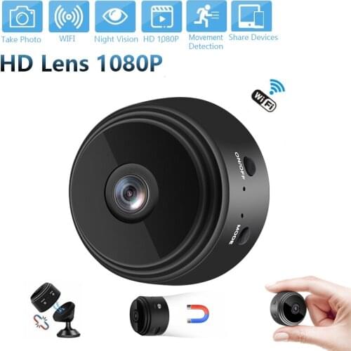 Wifi Mini Camera 1080P APP Remote Monitor Home Security IP Camera Night Cam Magnetic Wireless Hidden Camera A9