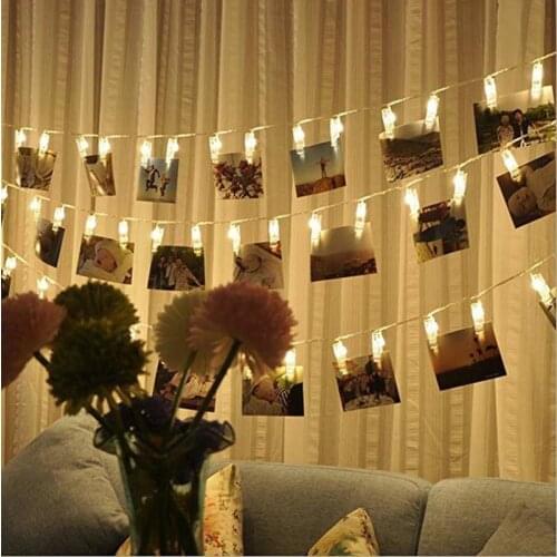 #3 Starry Light Bedroom Celebration Home Battery Powered Wall Decoration Hanging Photos Diy Size Christmas Lights LED Creative