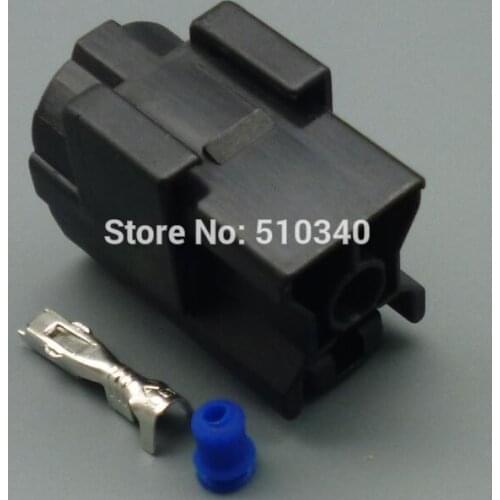 100sets kit 1.8mm 1 pin auto cable connector, female plug car connector