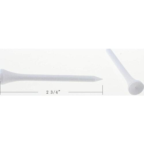 5000pieces 70mm height durable white wooden golf tees