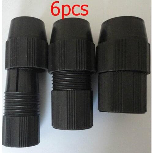 6PCS 16-19mm/31-34mm Plastic Telescopic Tube Connector Net Pole Locator Pipe Twist Lock Buckle Clamp Joint for RC Model Toy DIY