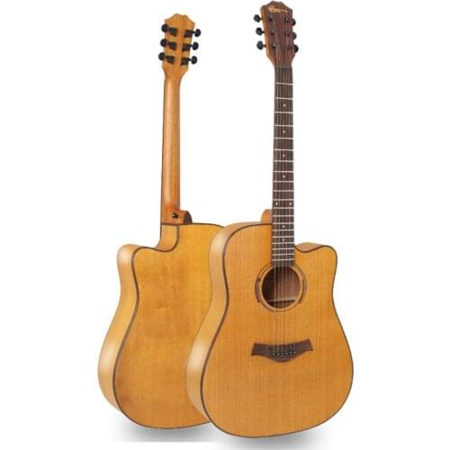 Acoustic Guitar 41 inch Folk Guitar 6 Strings Oguman Wood Guitarra Professional Musical Instruments for Music Enthusiast AGT304
