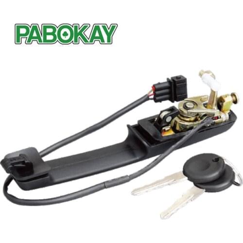For VW PASSAT B3 88-93 Outer Left Right Front Door Handle Central Lock W/ Keys 357837206A 357837208A 357837206AS