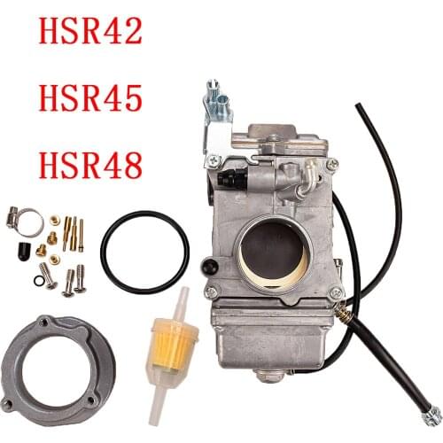 HSR42 HSR45 HSR48 42mm 45mm 48mm Mikuni Carb Accelerator Pump Performance Pumper Carburetor For Harley EVO Twin Cam 4T
