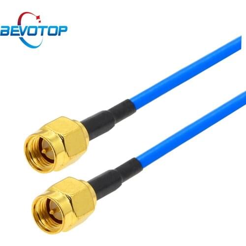 SMA Male To SMA Male RF Coaxial Cable RG405 Cable High Frequency Test Cable 086 50ohm