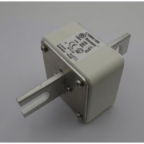 170M6168 Square Body 1500A 690V Bussmann Fuse for the Transformer Overload and Short-circuit Protection
