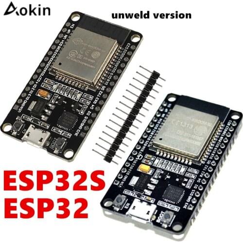 Aokin ESP32 Development Board 2.4GHz Dual-Mode WiFi + Bluetooth Dual Cores ESP32s Antenna Module Board For Arduino IDE