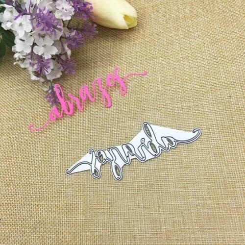 Julyarts Words Metal Cutting Die 2019 For Scrapbooking Card Making