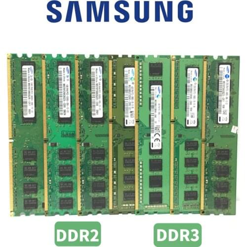 Samsung PC Memory RAM Memoria Module Desktop DDR2 DDR3 1GB 2GB 4GB PC2 PC3 667mhz 800mhz 1333mhz 1600mhz 8gb 1333 1600 800 ram