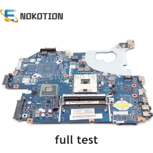 NOKOTION MBR9702003 MB.R9702.003 For Acer aspire 5750 5750G Laptop Motherboard P5WE0 LA-6901P Mainboard HM65 UMA DD3