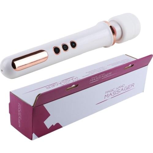 New Strong Power Big Magic Wand, USB Recharge Vibrator Clitoris Female Masturbation Wand Massager Adult Toys Vibrators For Women