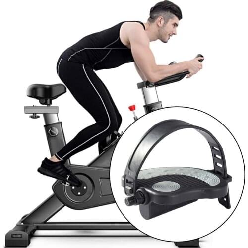 1 Pair Pedals Body Building Pedal Repair Parts Replacement Bike Straps Pedals For Fitness With inch 1/2 Set Parts