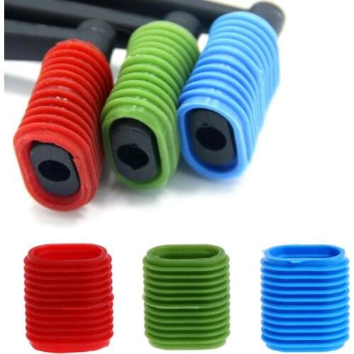 Portable Durable Rubber Fishing Reel Grip Handle Cover Non-Slip Ergonomic Knob Fishing Tool Accessories