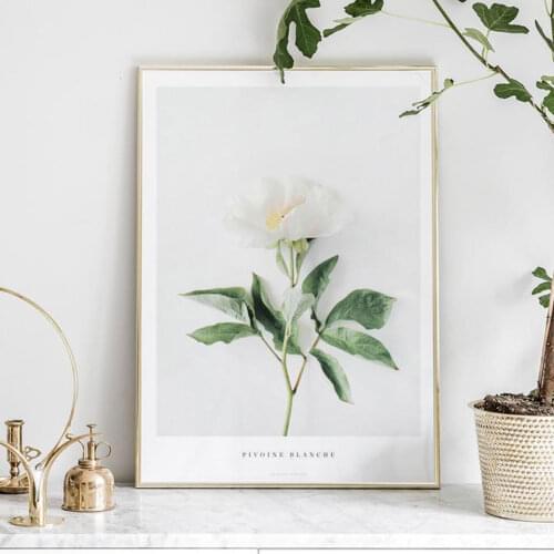 Nordic Poster Photography Forest Landscape Flowers Canvas Painting Wall Art Pictures For Living Room Modern Decorative Prints