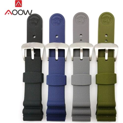 22mm Silicone Sport Strap Diving Waterproof Rubber Watchband Men Replacement Bracelet Band Watch Accessories for Seiko PROSPEX