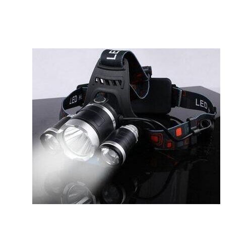 Mode 3 Powerful 100-250V LED Headlight headlamp Head Lamp Flashlight Torch head light For Camping, fishing