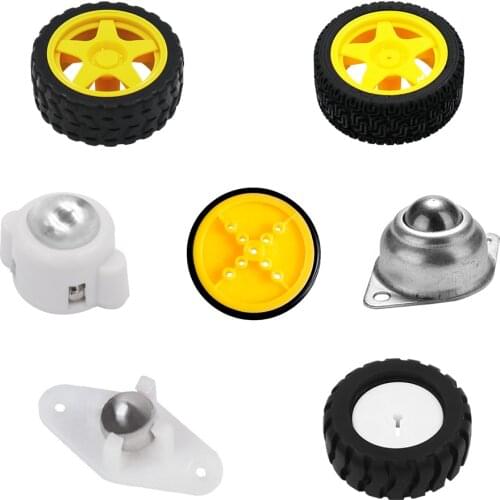 Robot Smart Car Wheel for Arduino Smart Car Diy Kits TT motor / DC motor Wheel