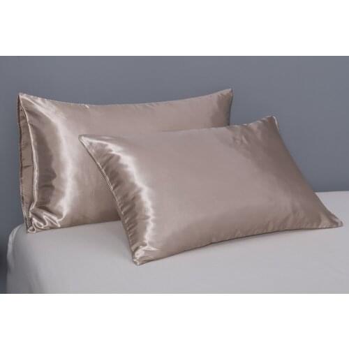 Luxury and Soft Silk Simulation Pillow case Decorative Bedsure Satin Pillowcase