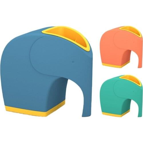 Elephant Cartoon Tissue Box Desktop Mobile Phone Pen Holder Remote Control