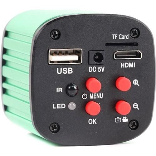 16MP 1080P SONY Sensor USB HDMI Electronic Digital Industrial Video Microscope C Mount Camera Software Measure For PCB Repair