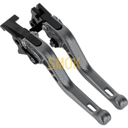 SMOK 3D Anti-slip Clutch Brake Levers for Kawasaki H2/H2R 2015 2016 2017 2018 2019 Adjustable CNC Aluminum Alloy