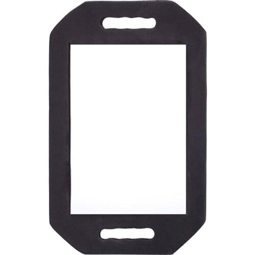 Hairdressing Salon Makeup Mirror with Handle Mirror for Barber Shops Home Use Foam Frame Uneasy Broken