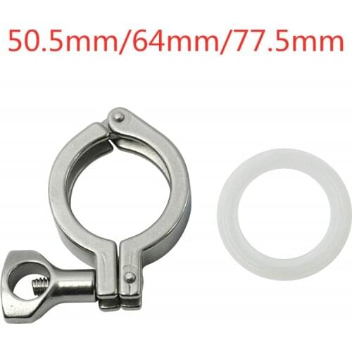 1.5" - 8" Sanitary Stainless Steel Tri Clamp Clamps Clover for Ferrule