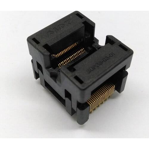 1pcs SSOP38 chip test seat ots38-0.5-02 bouncing gold-plated double-contact IC aging seat