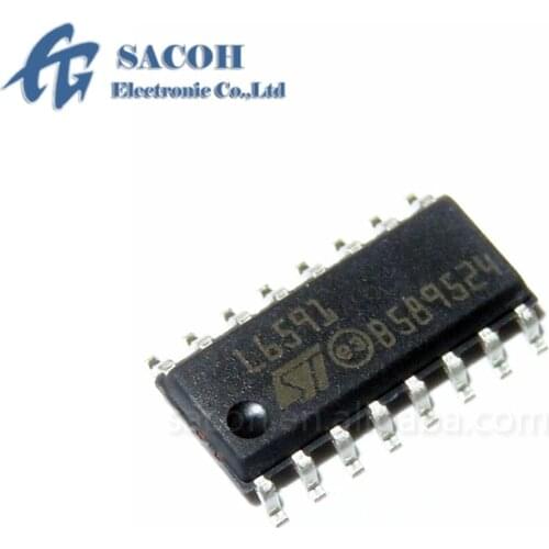 10PCS/lot New OriginaI L6591TR L6591 or L6590D L6590N L6590AN or L6598D L6598 SOP-16 PWM controller