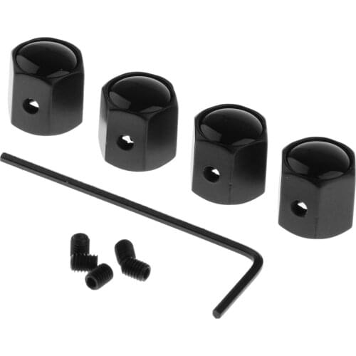 4Pcs Anti theft Dust Wheel Tire Valve Air Cap Covers for Car, Truck, SUV Leakproof, Dustproof Seal All-Weather