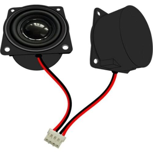 40mm Full Range Speaker 4ohm 3W 1.5 inch Cavity Speaker With Cable For Multimedia Loudspeaker Advertising machine Deep Bass 2PCS
