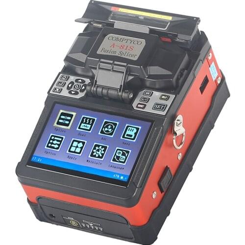 A-81S Orange Fully Automatic Fusion Splicer Machine Fiber Optic Fusion Splicer Fiber Optic Splicing Machine