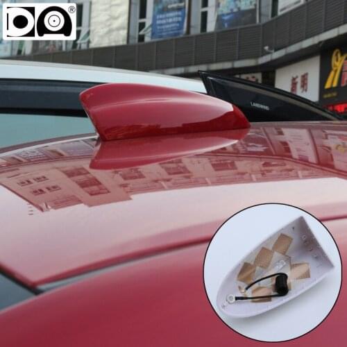 Super shark fin antenna special car radio aerials Stronger signal Piano paint Bigger size for Hyundai i30 accessories