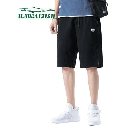 Hawaifish brand Shorts men summer hot sale wear Korean beach pants version trendy pants loose casual pants five-point pants
