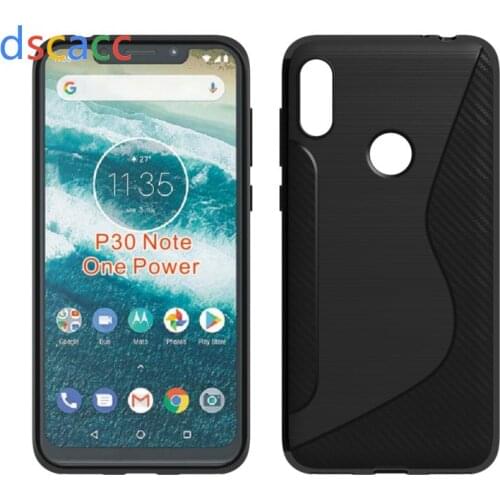 DSCACC S line TPU Cover Case for Moto G7 Power Z4 Play P40 P30 Note One Power P30 Play One E5 Play US E5 Plus EU G6 Play 100pcs